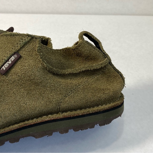 Teva Mush Atoll Olive Green Suede Lace Up Casual Chukka Boot 1001417; Men’s Sz 8 - Picture 14 of 16